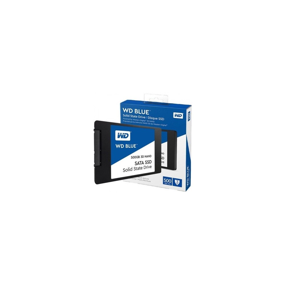 SSD SATA Interne 2.5 Pouces 512Go WD Blue