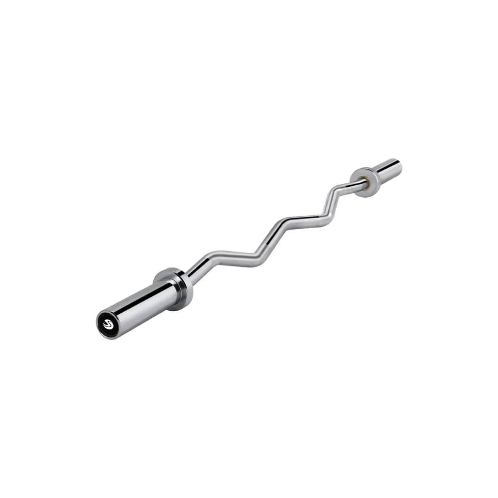Barre curl en Z chromée - Lumeni
