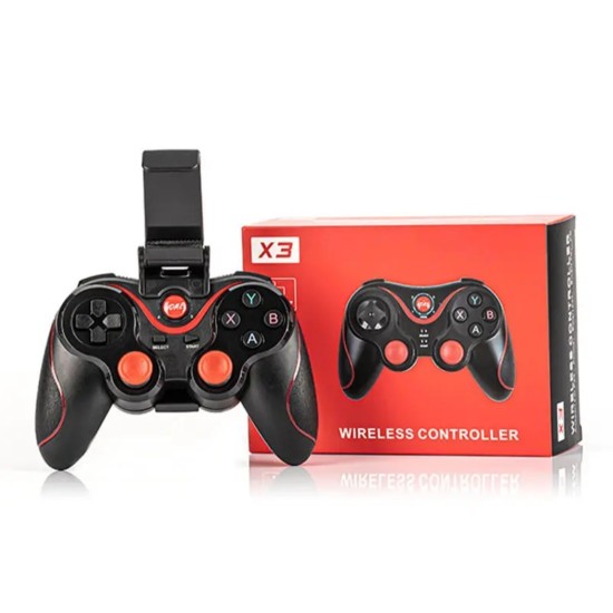 Manette Sans Fil Bluetooth X3 avec Support Téléphone - Lumeni.ci
