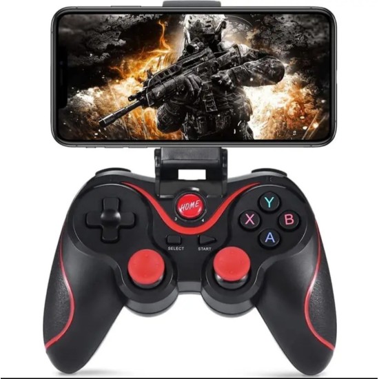 Manette Sans Fil Bluetooth X3 avec Support Téléphone - Lumeni.ci