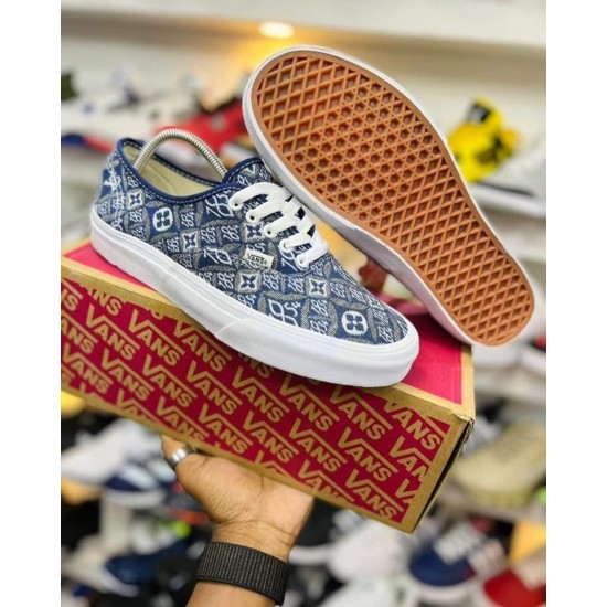 Vans Authentic Monogramme Denim - Lumeni.ci