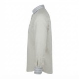Chemise homme en lin à motifs ethniques XXL | Lumeni.ci