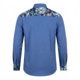 Chemise homme en lin à motifs ethniques XXL | Lumeni.ci