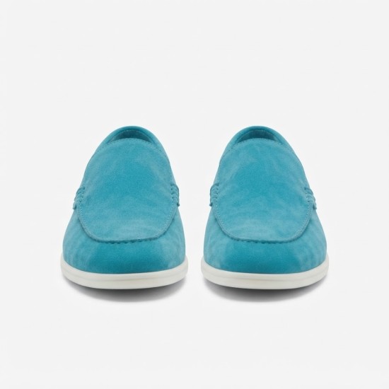 Chaussures Mocassins Homme en Daim Élégantes et Confortables.