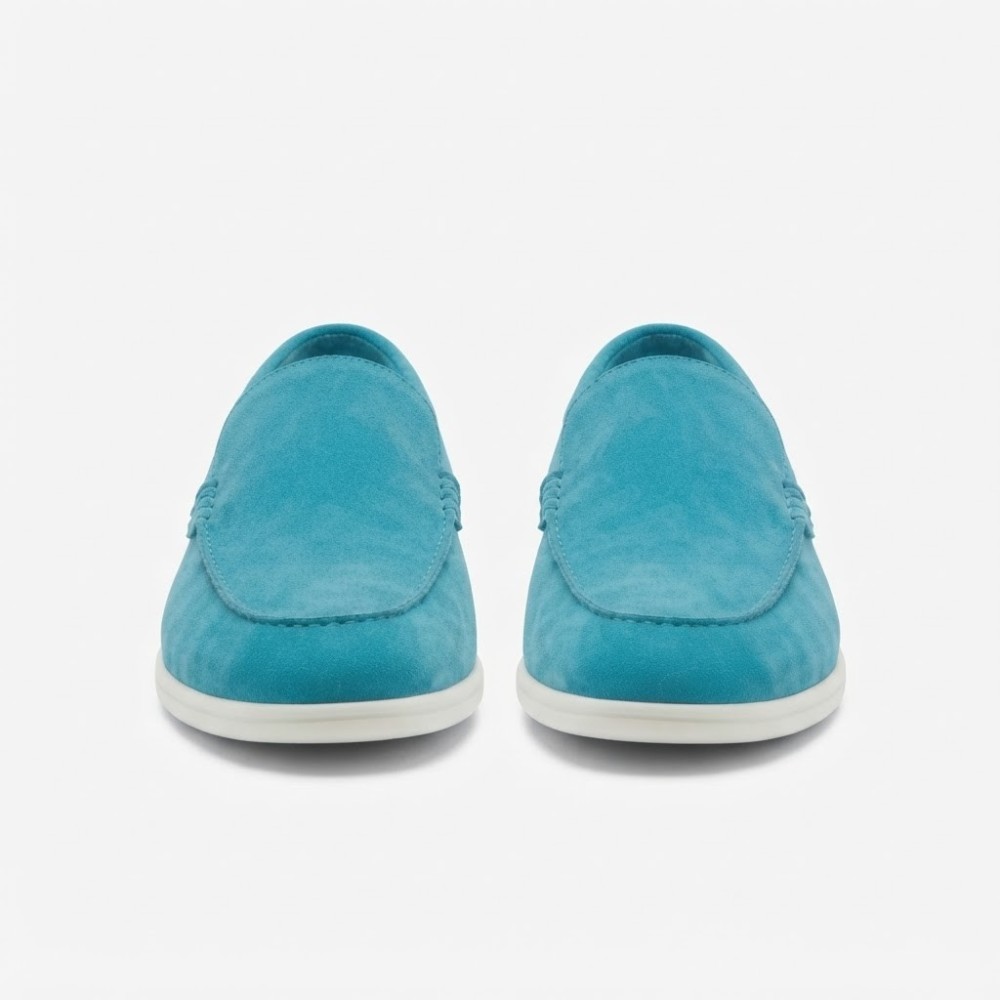 Chaussures Mocassins Homme en Daim Élégantes et Confortables.
