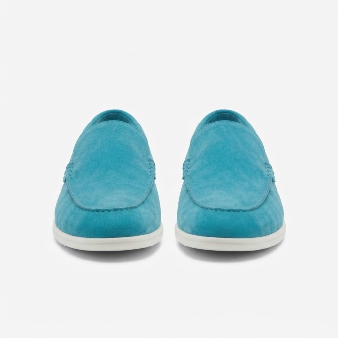Chaussures Mocassins Homme en Daim Élégantes et Confortables.