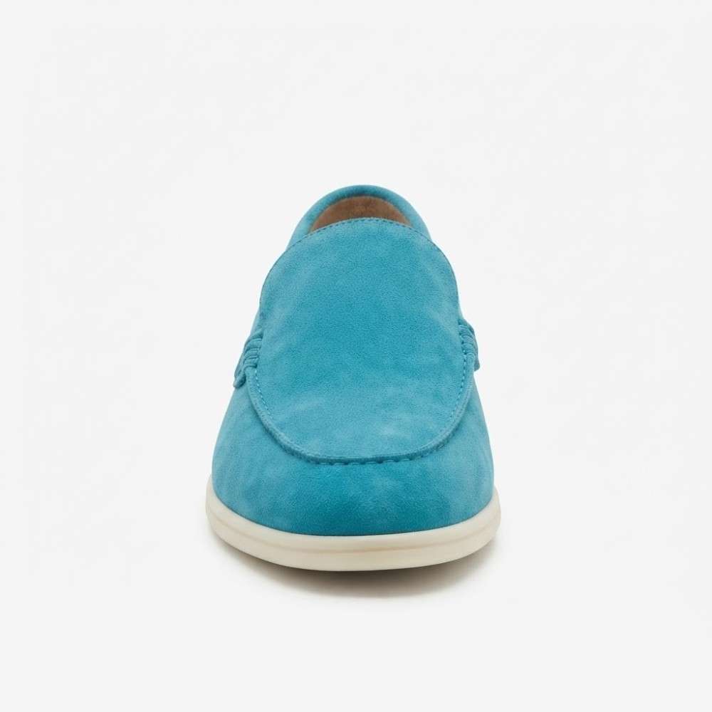 Chaussures Mocassins Homme en Daim Élégantes et Confortables.