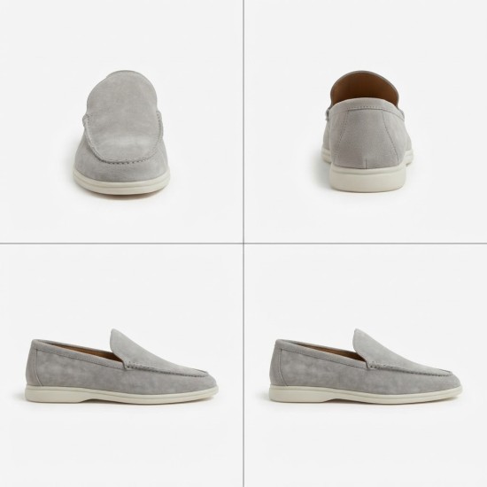 Chaussures Mocassins Homme en Daim Élégantes et Confortables.