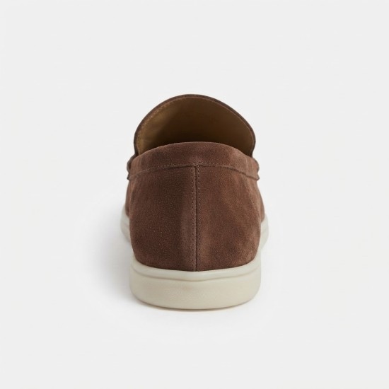 Chaussures Mocassins Homme en Daim Élégantes et Confortables.