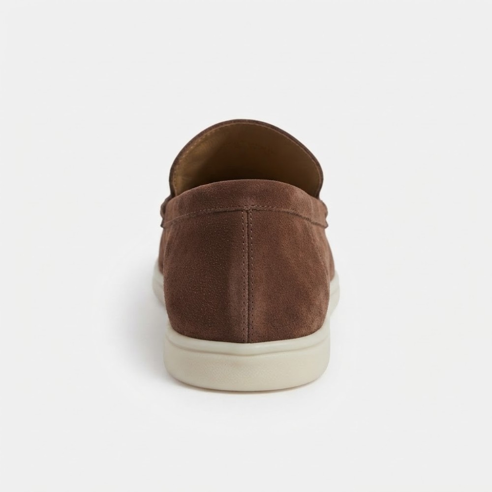 Chaussures Mocassins Homme en Daim Élégantes et Confortables.