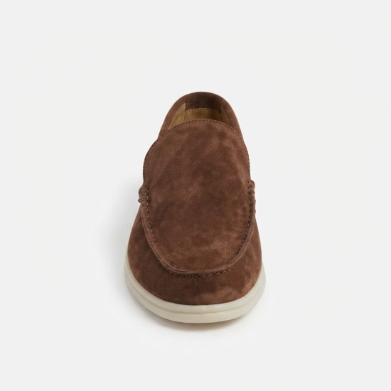 Chaussures Mocassins Homme en Daim Élégantes et Confortables.