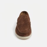 Chaussures Mocassins Homme en Daim Élégantes et Confortables.