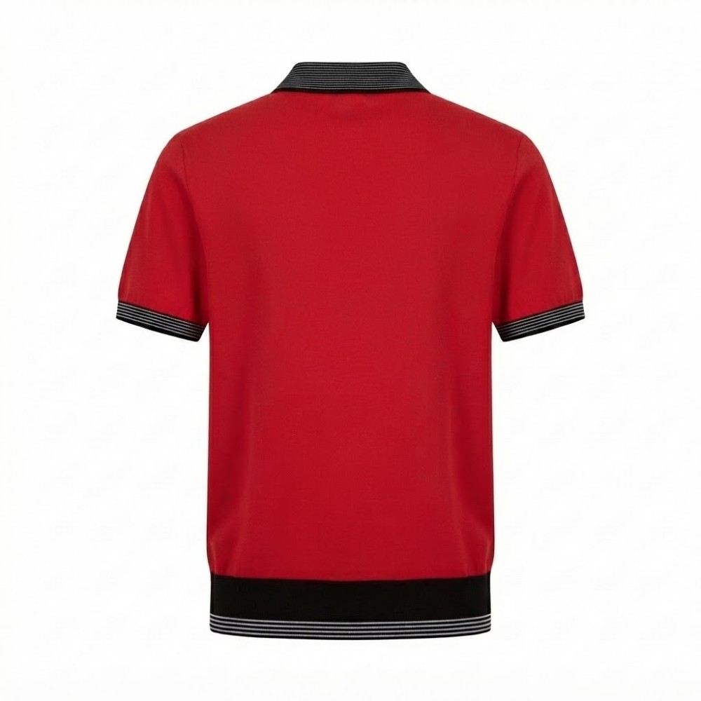 Polo Manches Courtes Zippé Élégant - Tailles M à XXL | Lumeni.ci