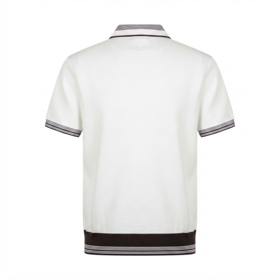 Polo Manches Courtes Zippé Élégant - Tailles M à XXL | Lumeni.ci