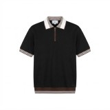 Polo Manches Courtes Zippé Élégant - Tailles M à XXL | Lumeni.ci