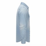 Chemise en Jean Homme Manches ‎ Longues | Lumeni.ci