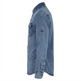 Chemise en Jean Homme Manches ‎ Longues | Lumeni.ci