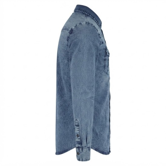 Chemise en Jean Homme Manches ‎ Longues | Lumeni.ci