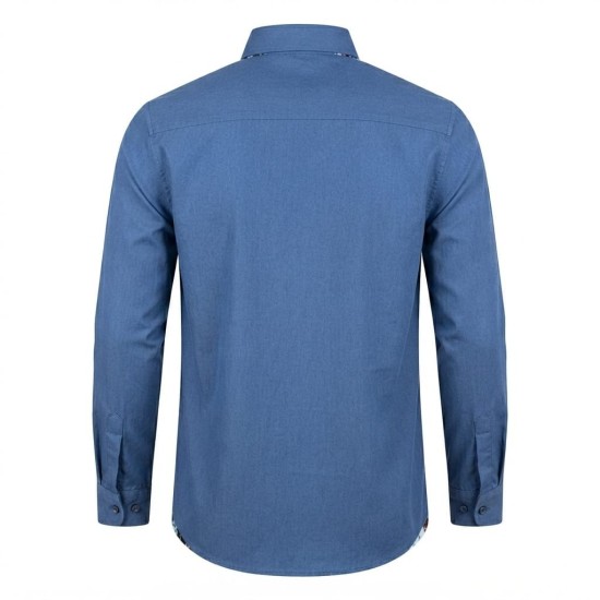 Chemise en lin à motifs ethniques pour homme | Lumeni.ci