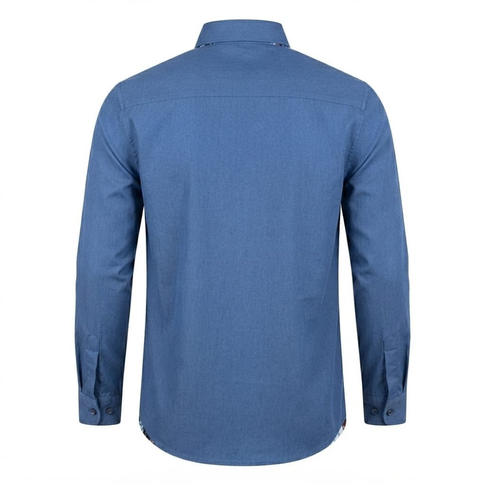 Chemise en lin à motifs ethniques pour homme | Lumeni.ci