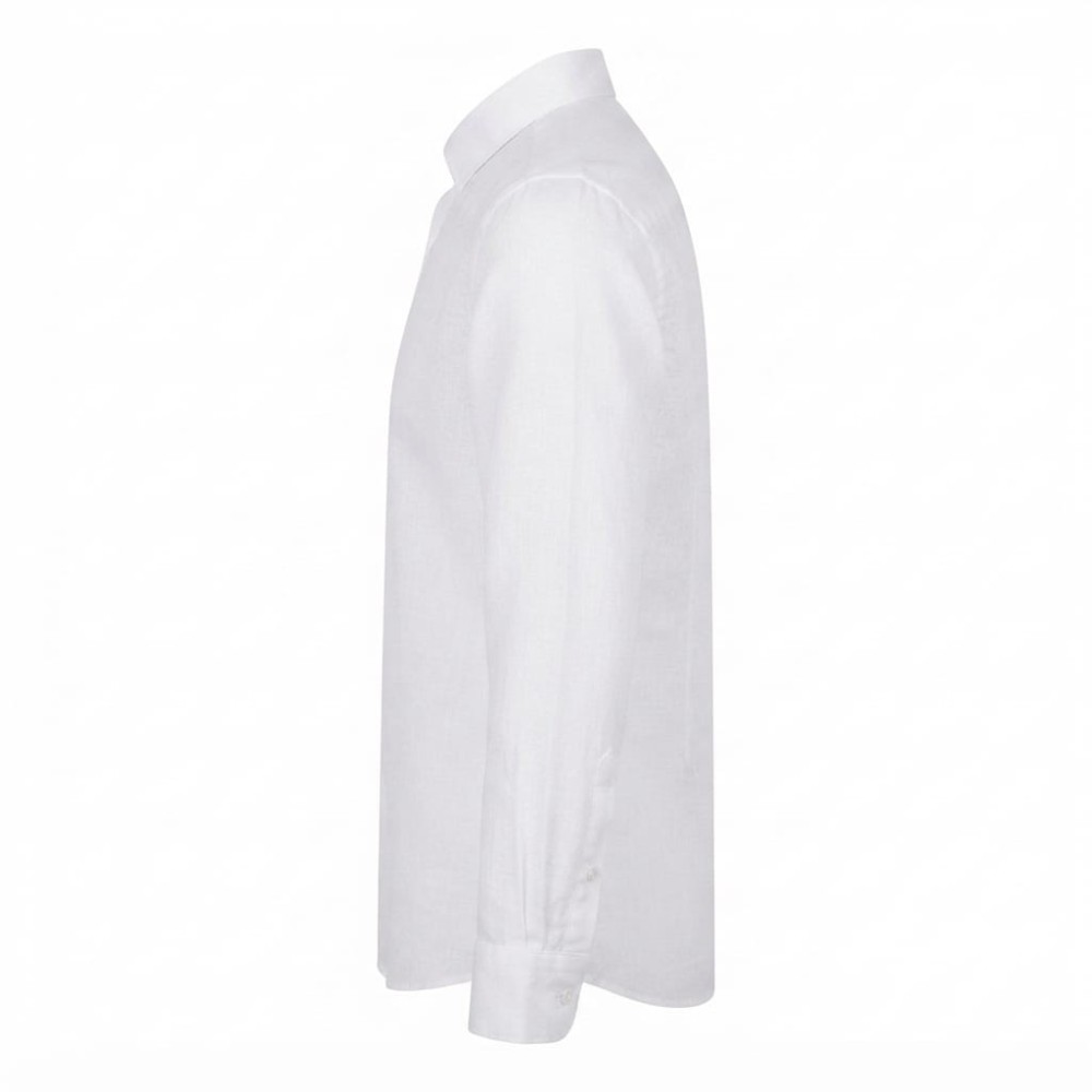 Chemise en lin à motifs ethniques pour homme | Lumeni.ci