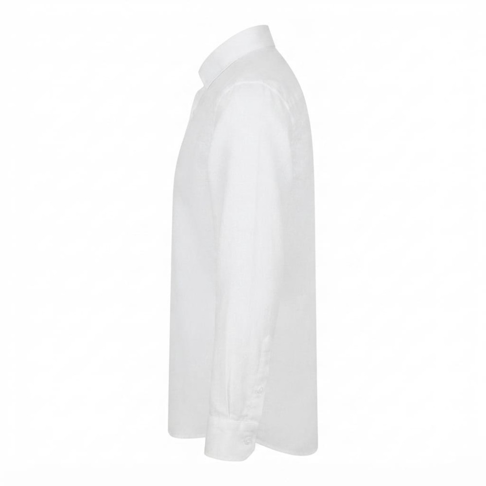 Chemise en lin à motifs ethniques pour homme | Lumeni.ci