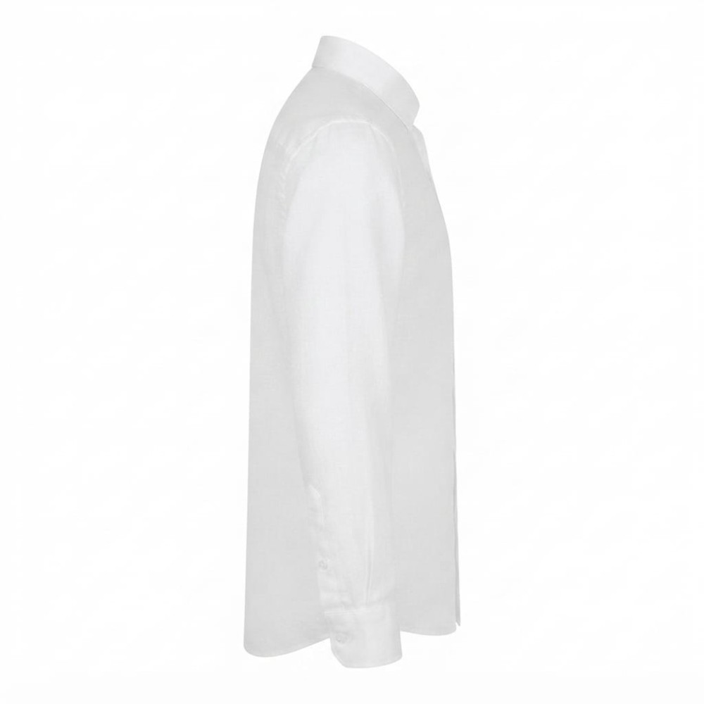 Chemise en lin à motifs ethniques pour homme | Lumeni.ci