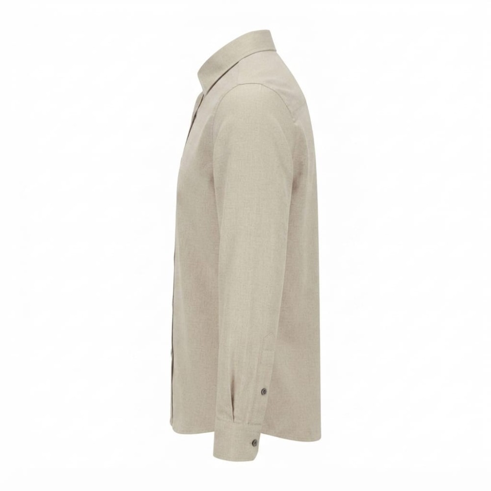 Chemise en lin à motifs ethniques pour homme | Lumeni.ci