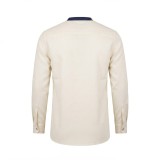 Chemise en lin à motifs ethniques pour homme | Lumeni.ci