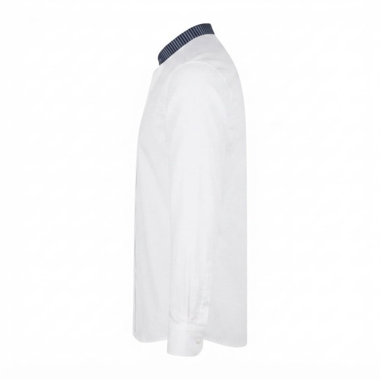 Chemise en lin à motifs ethniques pour homme | Lumeni.ci
