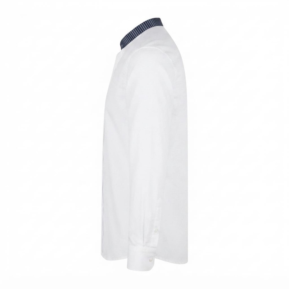 Chemise en lin à motifs ethniques pour homme | Lumeni.ci