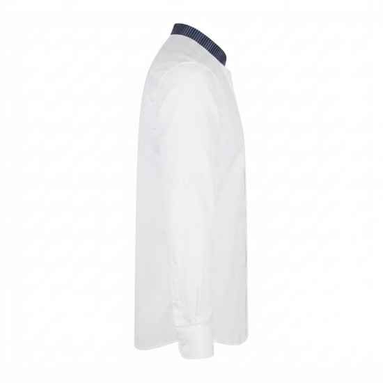 Chemise en lin à motifs ethniques pour homme | Lumeni.ci