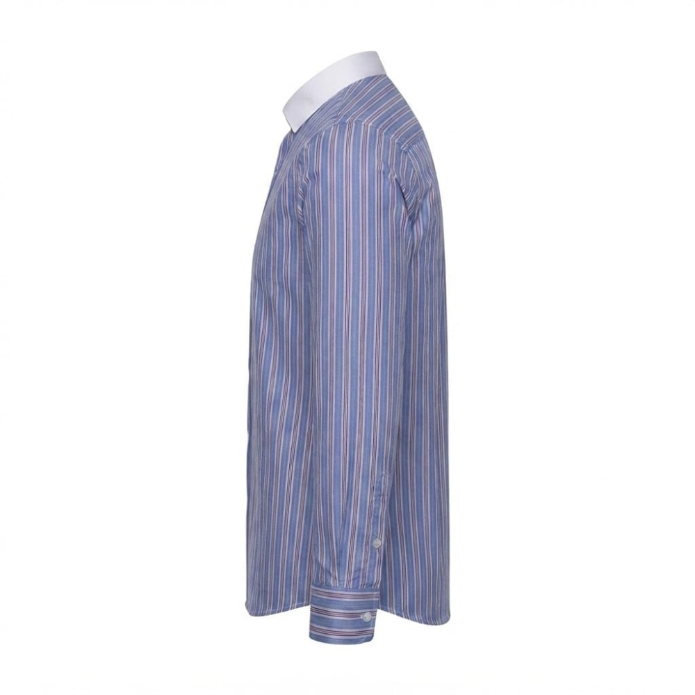 Chemise en lin à motifs ethniques pour homme | Lumeni.ci