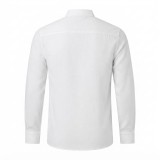 Chemise à manches longues en lin à motifs ethniques | Lumeni.ci