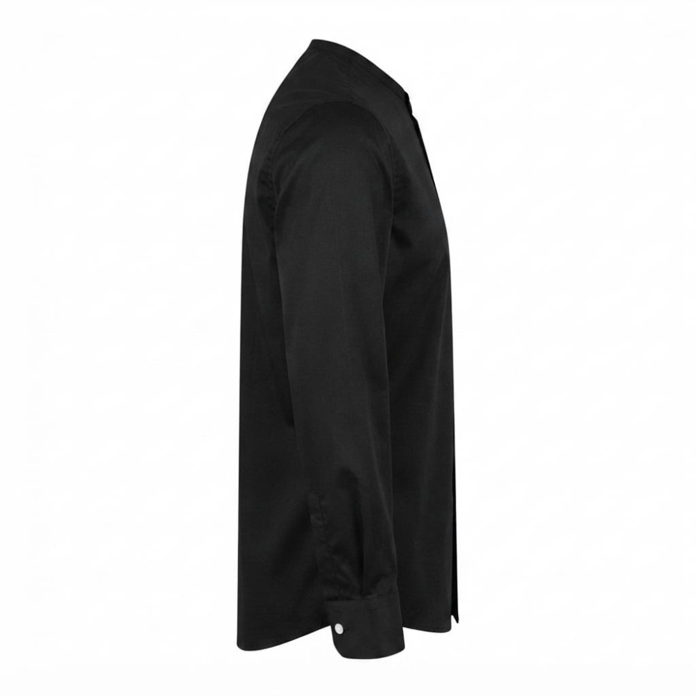 Chemise à manches longues en lin à motifs ethniques | Lumeni.ci