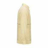 Chemise à manches longues en lin à motifs ethniques | Lumeni.ci